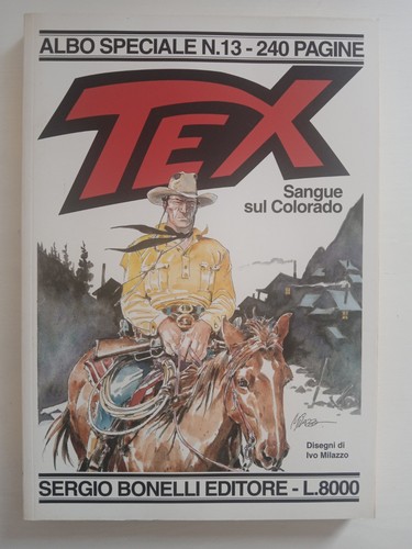 Fumetto tex sangue sul - fumetto,