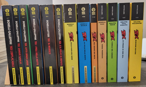 Tex best sellers mondadori - tex, –