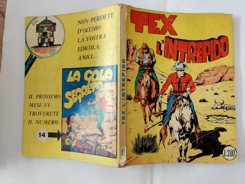 Tex intrepido lire - tex, l'intrepido